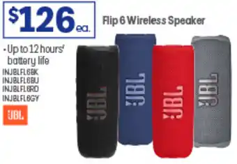 Officeworks Flip 6 Wireless Speaker offer