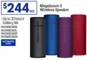 Officeworks Megaboom 3 Wireless Speaker offer