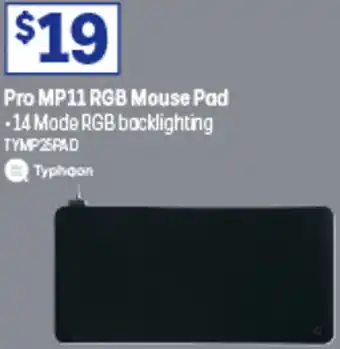 Officeworks Pro MP11 RGB Mouse Pad offer