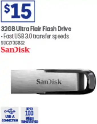 32GB Ultra Flair Flash Drive