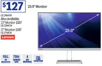 Officeworks 23.8 Monitor offer
