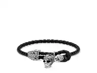 Bevilles Jewellery Thomas Sabo Leather Strap "Skull" offer