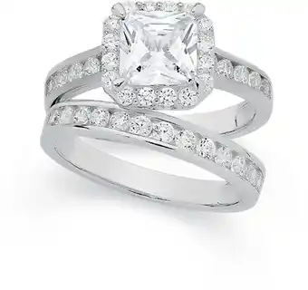 Sterling silver ring set