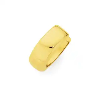 9ct gold men's single huggie earring