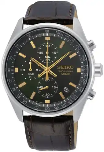 Seiko men's chronograph watch