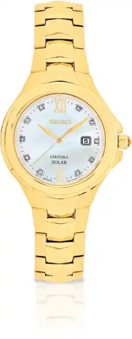 Seiko ladies coutura solar watch