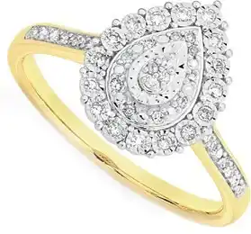 Goldmark 9ct gold diamond ring offer