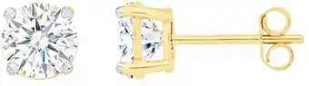 Goldmark 9ct gold cubic zirconia stud earrings offer