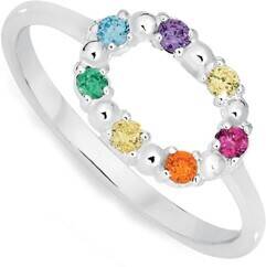 Goldmark Sterling silver cubic zirconia ring offer