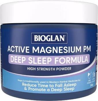 healthylife Bioglan active magnesium pm powder 240g offer