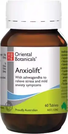 healthylife Oriental botanicals anxiolift 60 tablets (new formula) offer