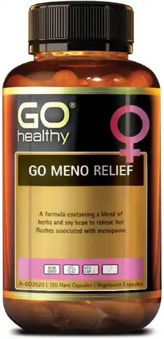 Go healthy meno relief 120 veg capsules