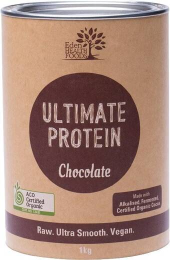 healthylife Eden healthfoods ultimate vegan protein chocolate 1kg offer