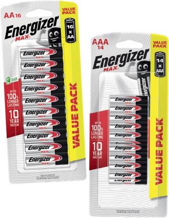 IGA Energizer max batteries aa 16 pack or aaa 14 pack offer