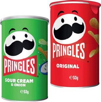 IGA Pringles chips 53g selected varieties offer
