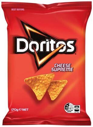 IGA Doritos corn chips, smith’s thinly cut, oven baked chips 130-175g or poppables chips 90g selected varieties offer
