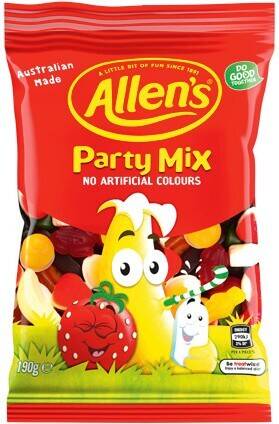 IGA Allen’s medium bag 140‑200g selected varieties offer
