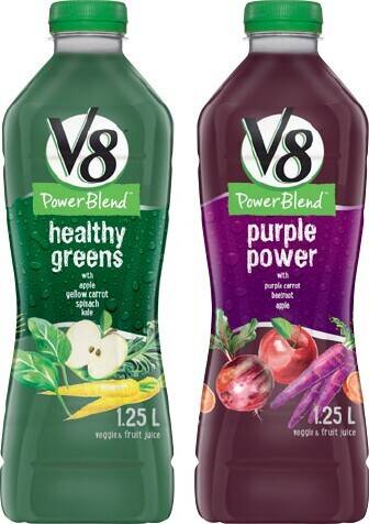 IGA V8 power blend 1.25 litre selected varieties offer