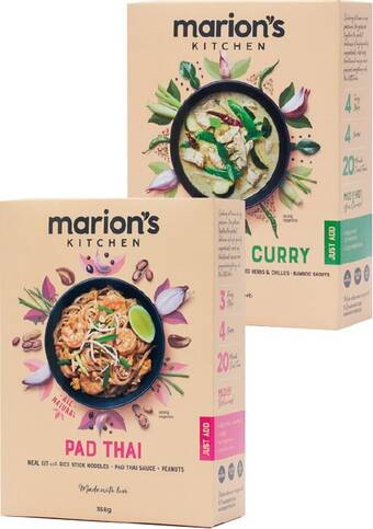 IGA Marion's kitchen cooking kit 309‑419g selected varieties offer