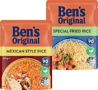 IGA Ben's original rice 180-250g selected varieties offer