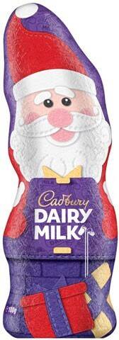 IGA Cadbury chocolate dairy milk santa 180g offer