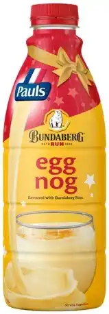 IGA Pauls egg nog rum or original 1 litre offer