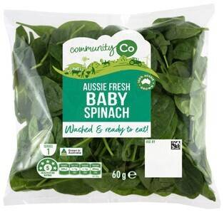 IGA Community co baby spinach 60g offer