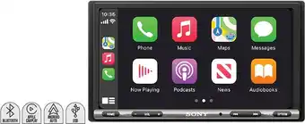 Autobarn Sony 6.95” av carplay android auto receiver offer