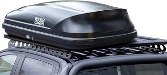 Autobarn Rough country rooftop 450l luggage pod offer