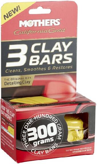 Autobarn Mothers california gold 3 clay bars 300g offer