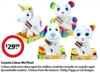 Crayola Colour Me Plush