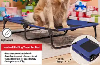 Coles Nestwell Folding Travel Pet Bed offer
