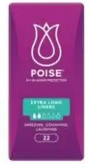 National Pharmacies Poise Extra Long Liners 22 offer