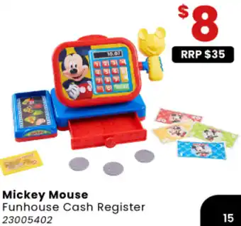 Toymate Mickey Mouse Funhouse Cash Register offer