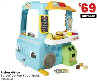 Toymate Fisher-Price Servin' Up Fun Food Truck offer