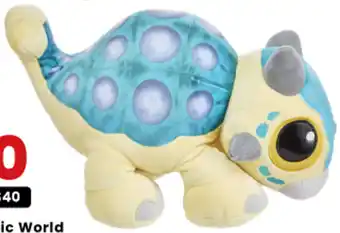 Toymate Jurassic World Dino Escape Plush "Bumpy" the Ankylosaurus offer