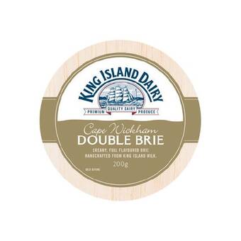 Woolworths King island brie or camembert varieties 175-200g – from the deli offer