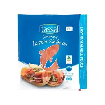 Woolworths Tassal smoked salmon 150g offer