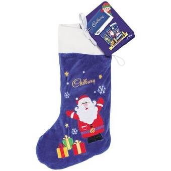 Woolworths Cadbury christmas plush stocking 181g offer