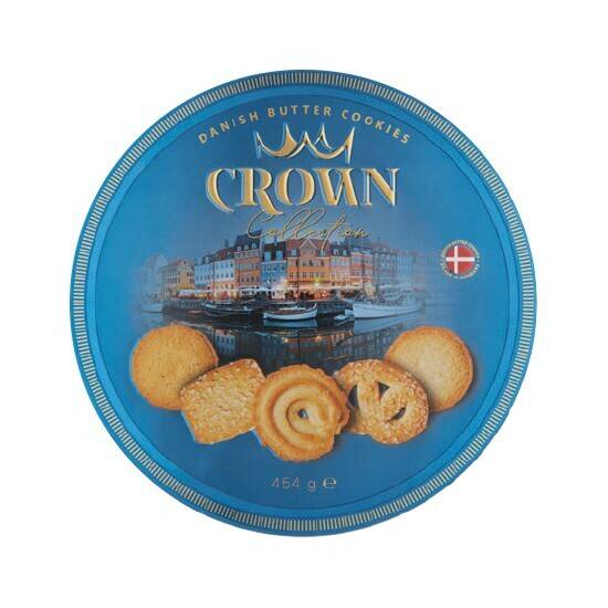 Crown collection danish butter cookies 454g offer at Woolworths