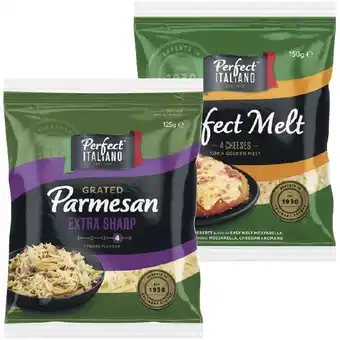 Woolworths Perfect italiano cheese 125-150g offer