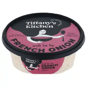 Tiffany’s kitchen dips 200g – from the fridge