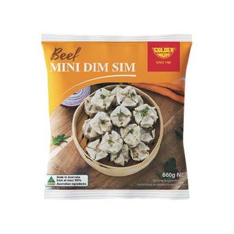 Woolworths Golden wok mini dim sims 660g offer