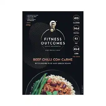 Woolworths Fitness outcomes meals 350g offer
