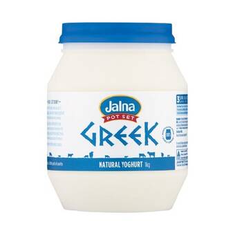 Woolworths Jalna pot set greek yoghurt 1 kg – from the fridge offer