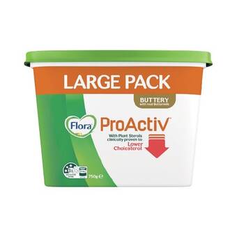 Woolworths Flora proactiv spread 750g – from the fridge offer