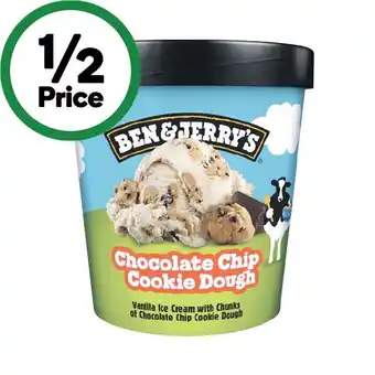 Ben & jerry’s pints 436-458ml – from the freezer