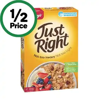 Kellogg’s just right cereal 460g