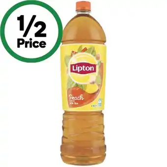 Woolworths Lipton ice tea 1.5 litre offer