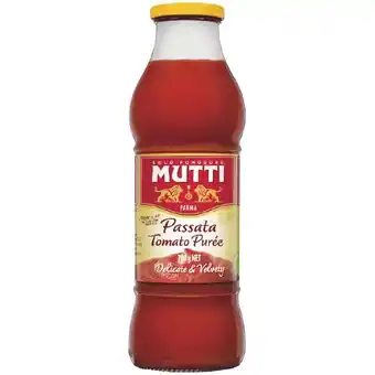 Woolworths Mutti passata 700g offer